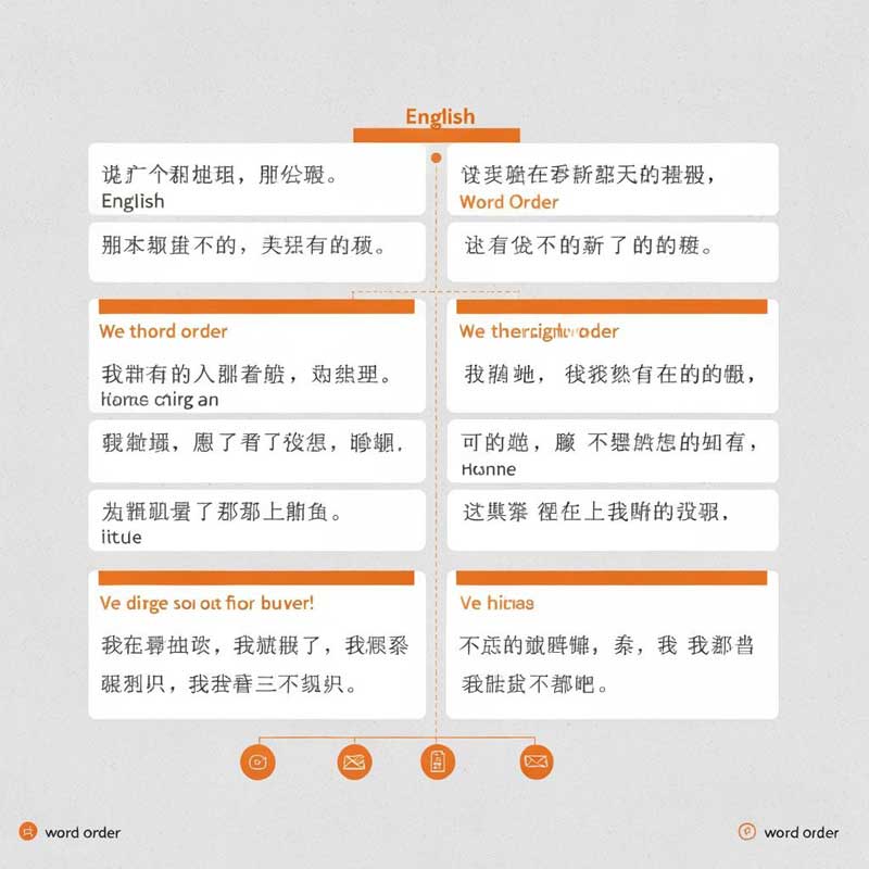 Educational diagram explaining the difference between Chinese negation words 不 (bù) and 没 (méi) with example sentences